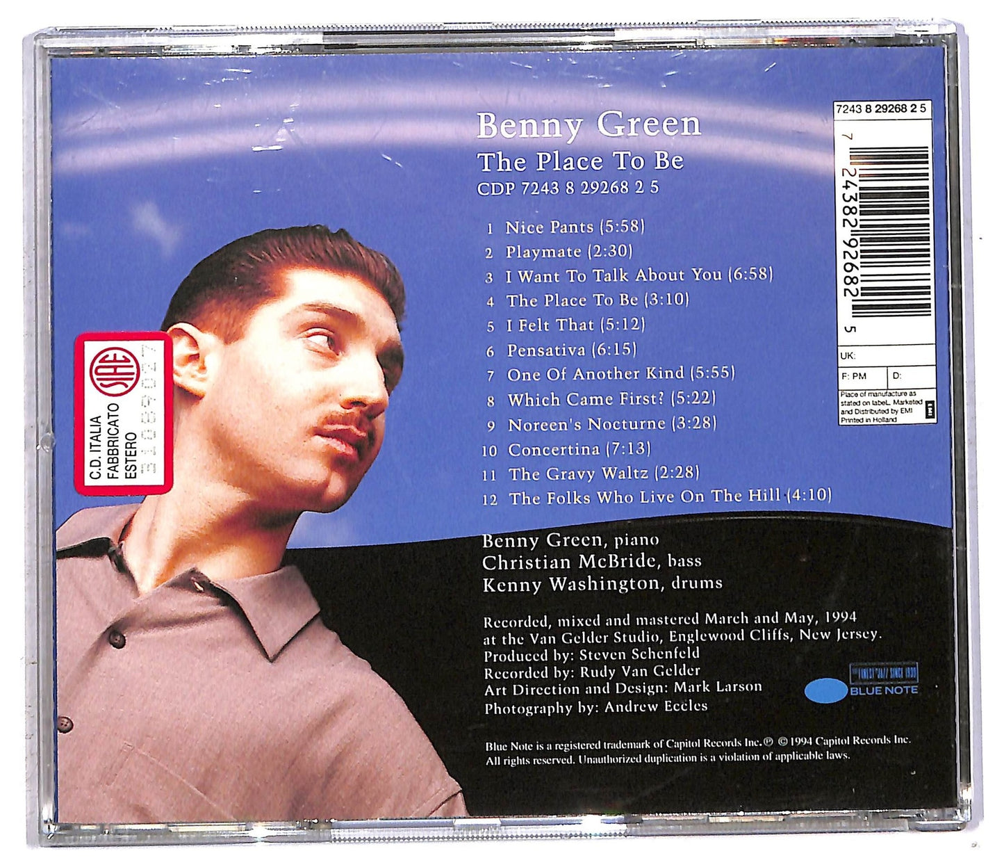 EBOND Benny Green - The Place To Be CD CD092521