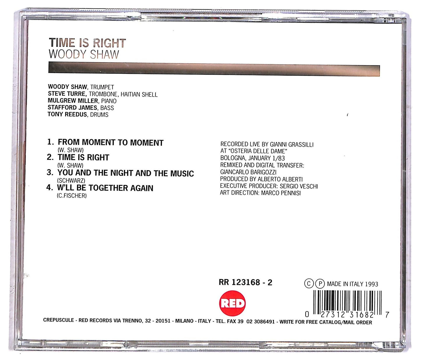 EBOND Woody Shaw - The Time Is Right CD CD092707