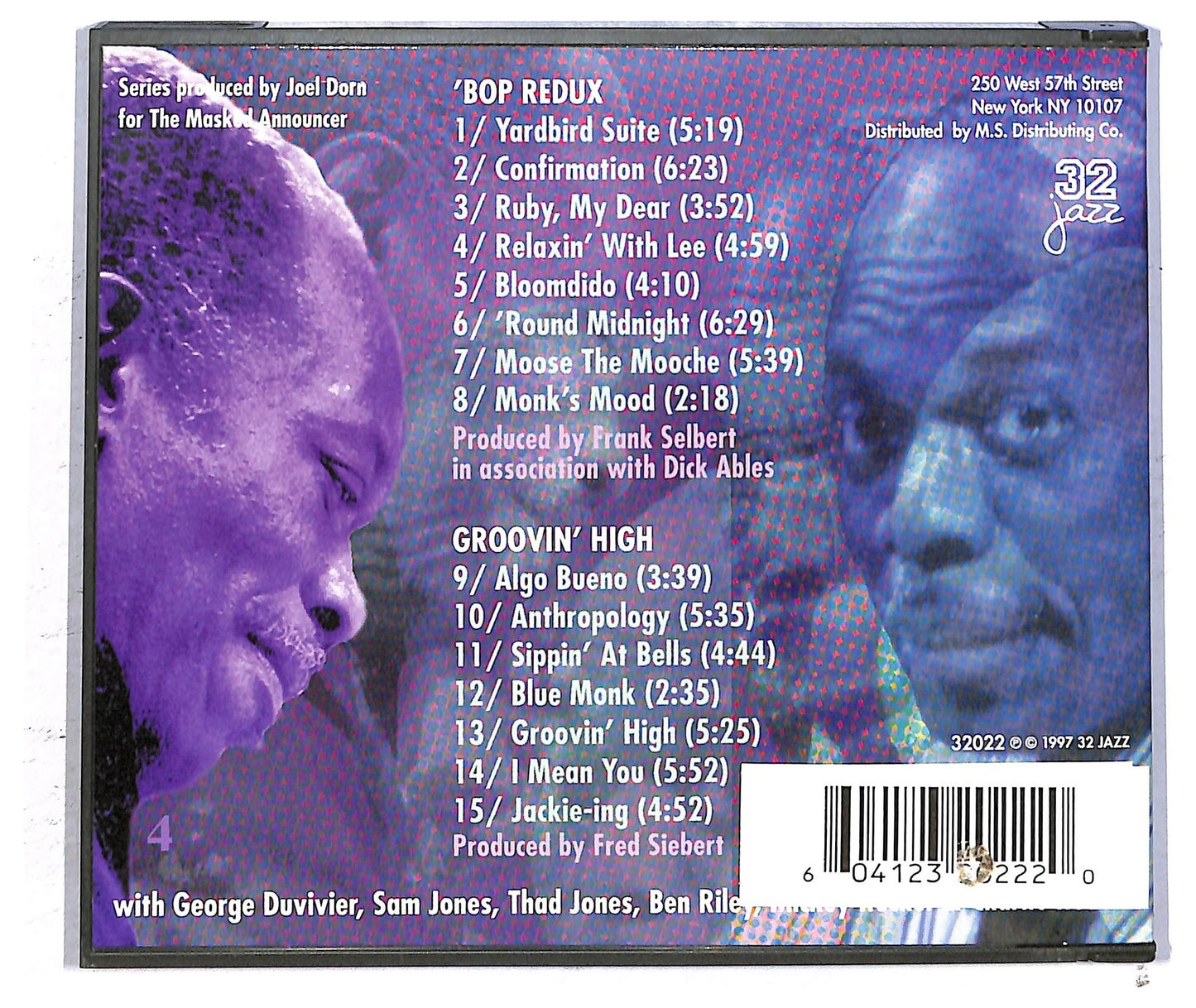 EBOND Hank Jones - Master Class: 'Bop Redux - Groovin' High CD CD092758