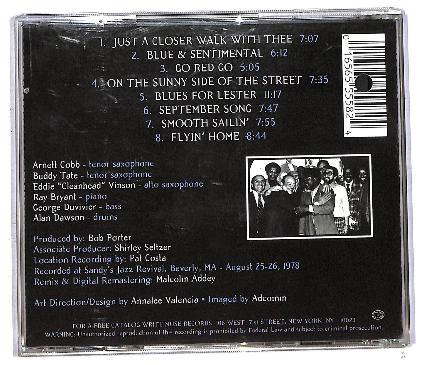 EBOND Arnett Cobb And The Muse All Stars - Live At Sandy's! CD CD092764