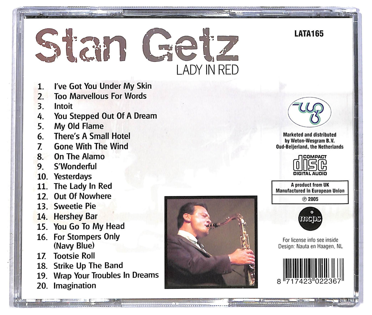 EBOND Stan Getz - Lady In Red CD CD092817
