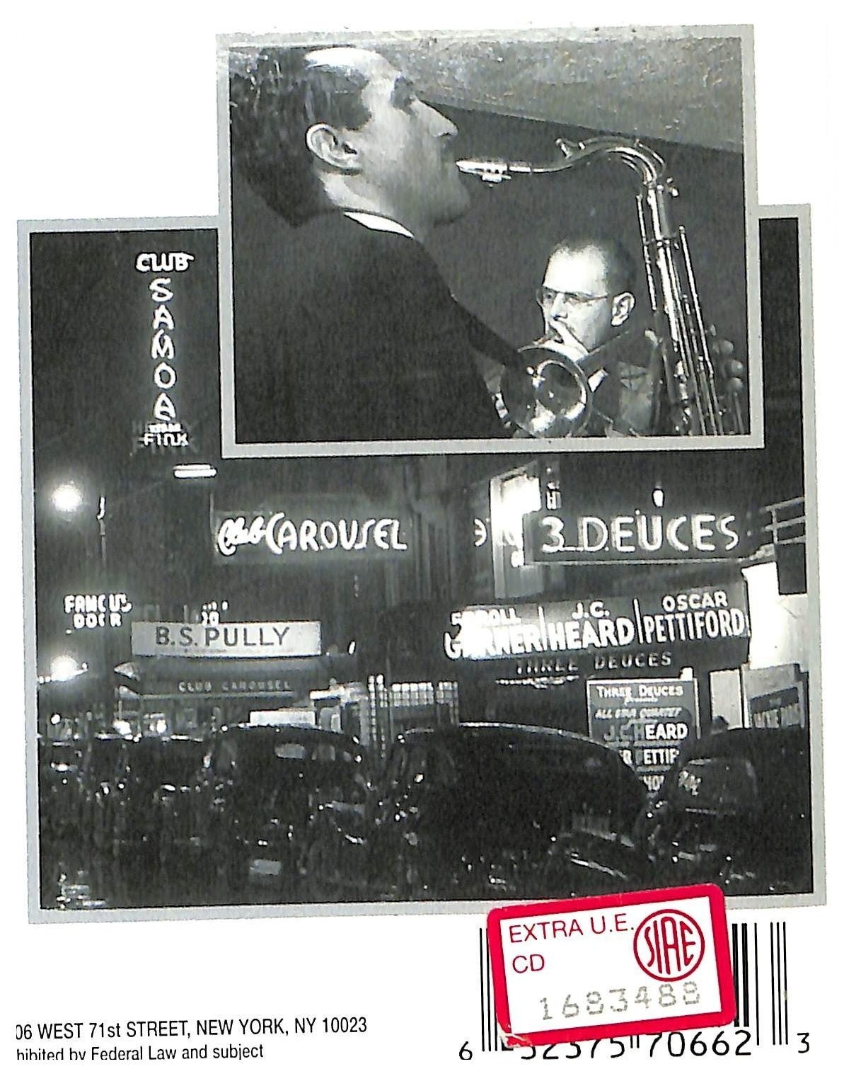EBOND Charlie Ventura & Bill Harris - Live At The Three Deuces CD CD092821