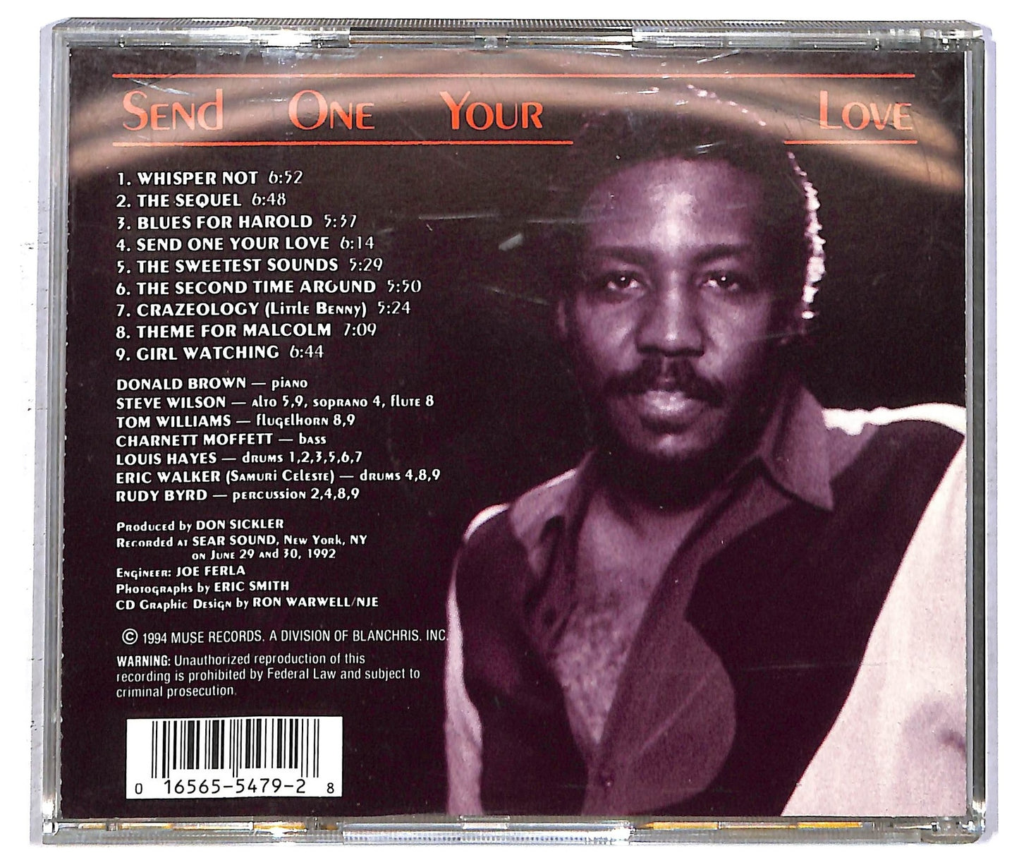 EBOND Donald Brown - Send One Your Love CD CD092917