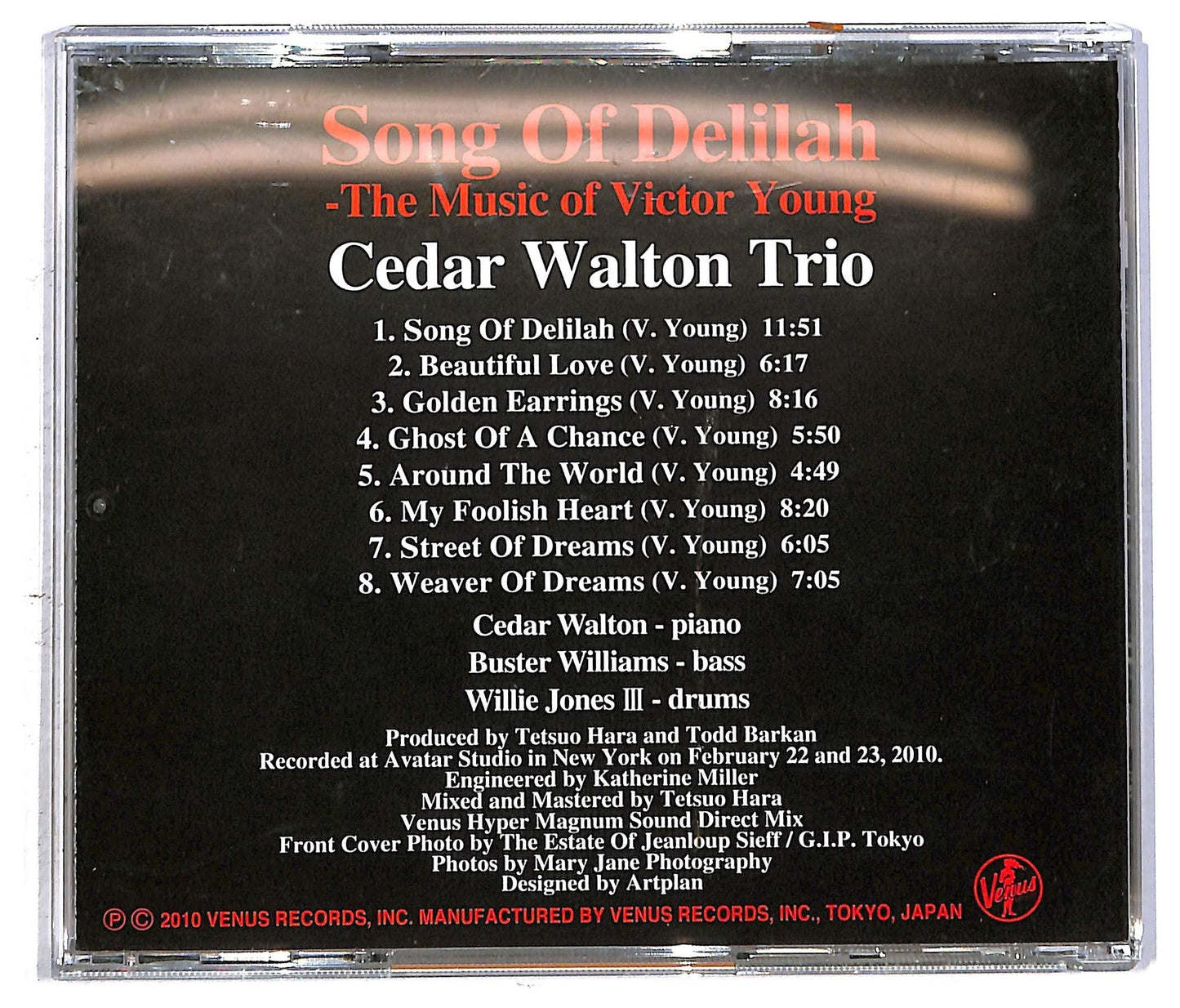 EBOND Cedar Walton Trio - Song Of Delilah the Music Of Victor Young CD CD092961