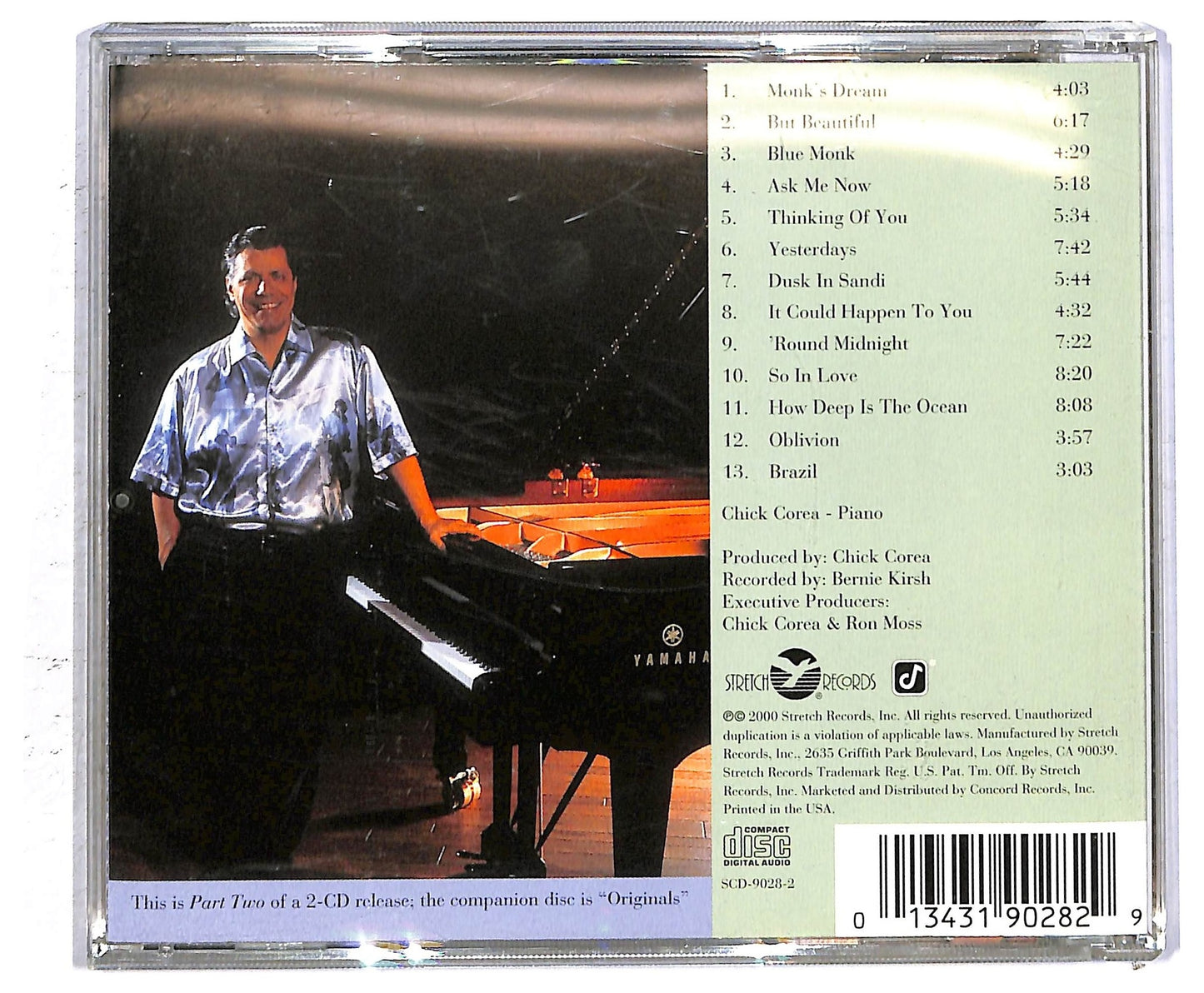 EBOND Chick Corea - Solo Piano: Standards - Part Two CD CD092963