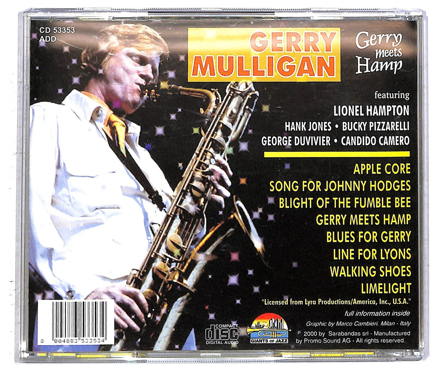 EBOND Gerry Mulligan - Gerry Meets Hamp CD CD093013