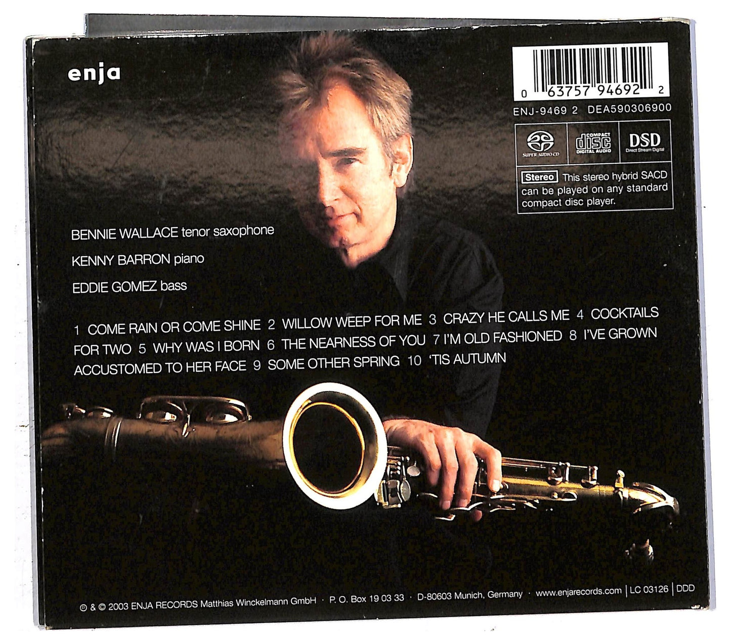 EBOND Bennie Wallace - The Nearness Of You CD CD093038