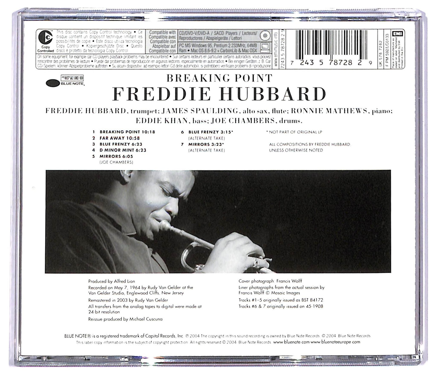 EBOND Freddie Hubbard - Breaking Point! CD CD093128