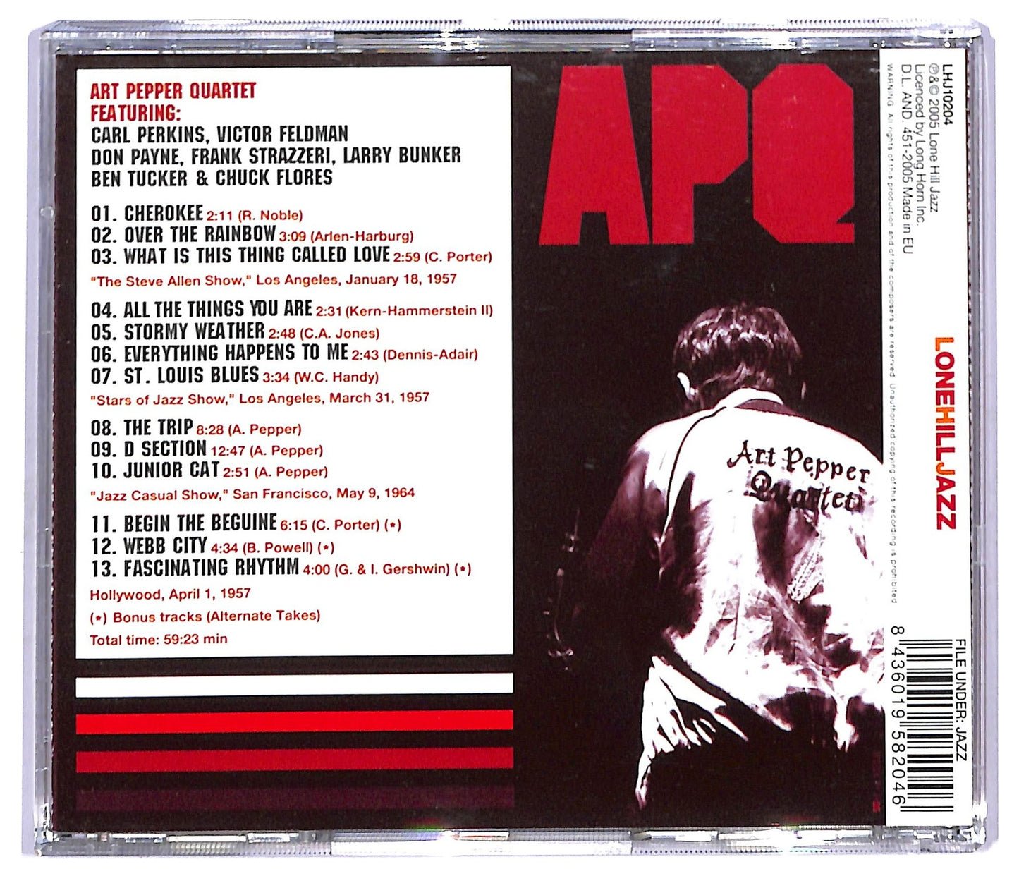EBOND Art Pepper Quartet - Complete TV Studio Recordings CD CD093150