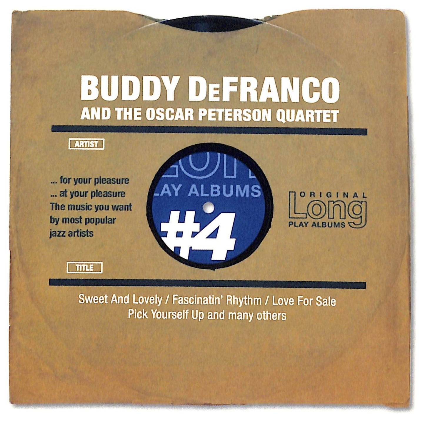 EBOND Buddy De Franco - Buddy De Franco And The Oscar Peterson Quartet CD CD093166