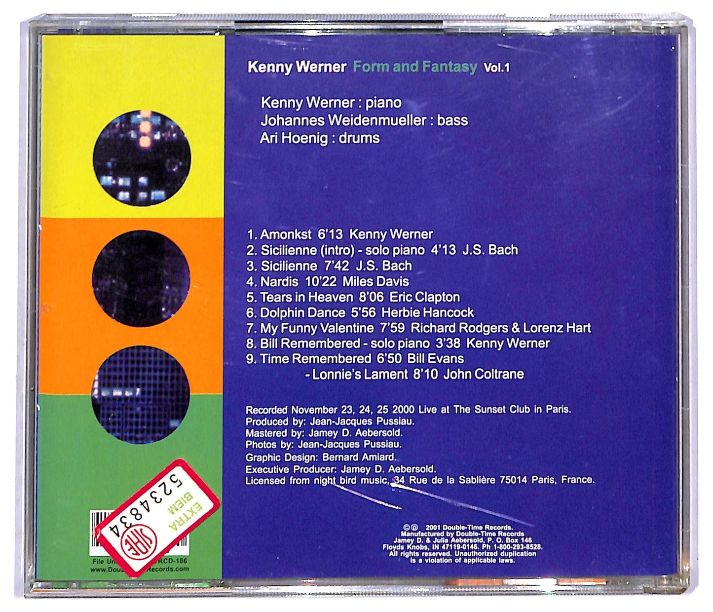 EBOND Kenny Werner - Form And Fantasy CD CD093222