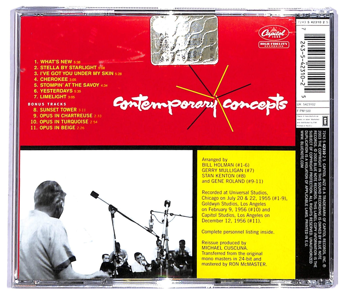 EBOND Stan Kenton - Contemporary Concepts CD CD093257