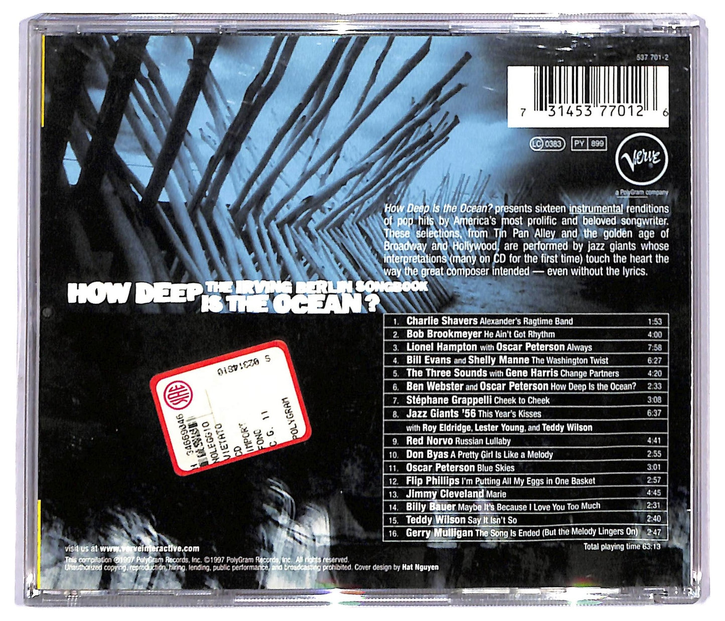 EBOND Various - How Deep Is The Ocean?: The Irving Berlin Songbook CD CD093303