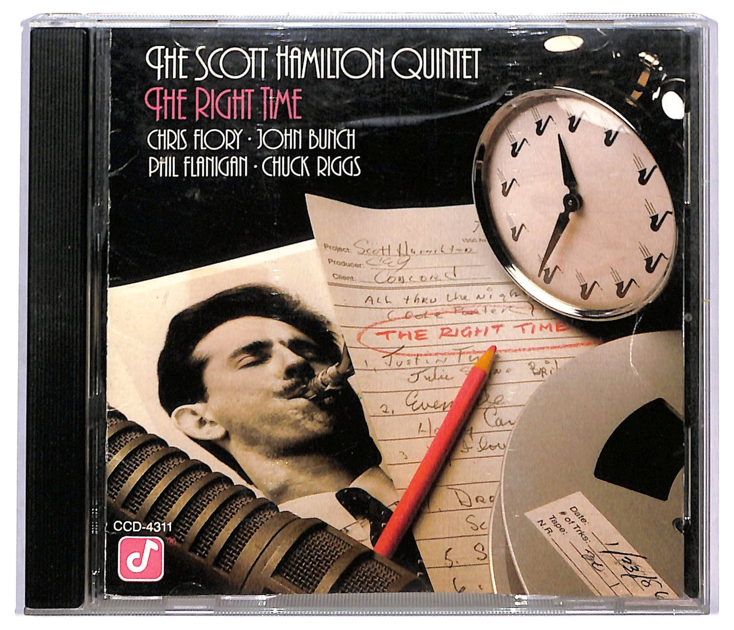 EBOND The Scott Hamilton Quintet - The Right Time CD CD093305