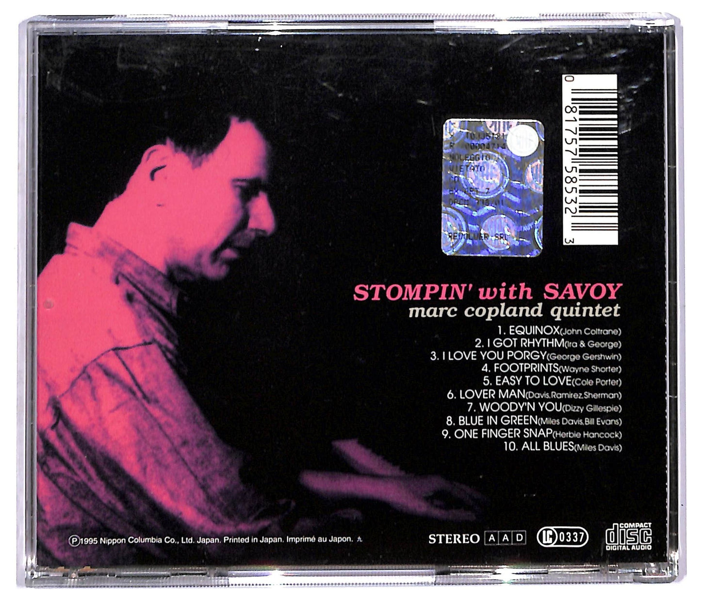 EBOND Marc Copland Quintet - Stompin' With Savoy CD CD093338