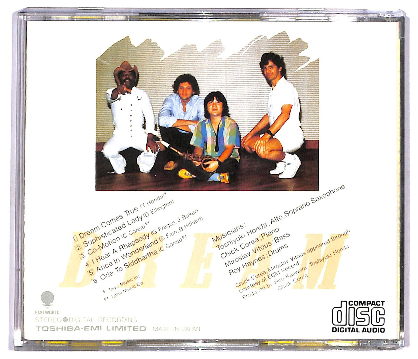 EBOND Toshiyuki Honda Chick Core- Dream CD CD093352