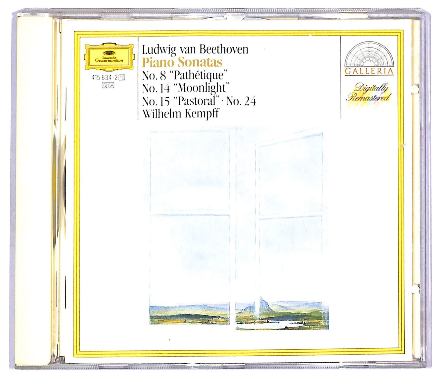 EBOND Ludwig van Beethoven - Piano Sonatas No.8 No.14 No.15 No. 24 CD CD093502