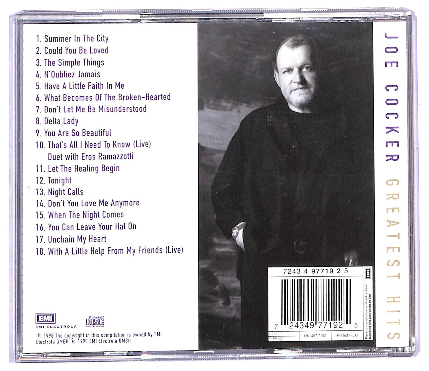 EBOND Joe Cocker - Greatest Hits CD CD093556