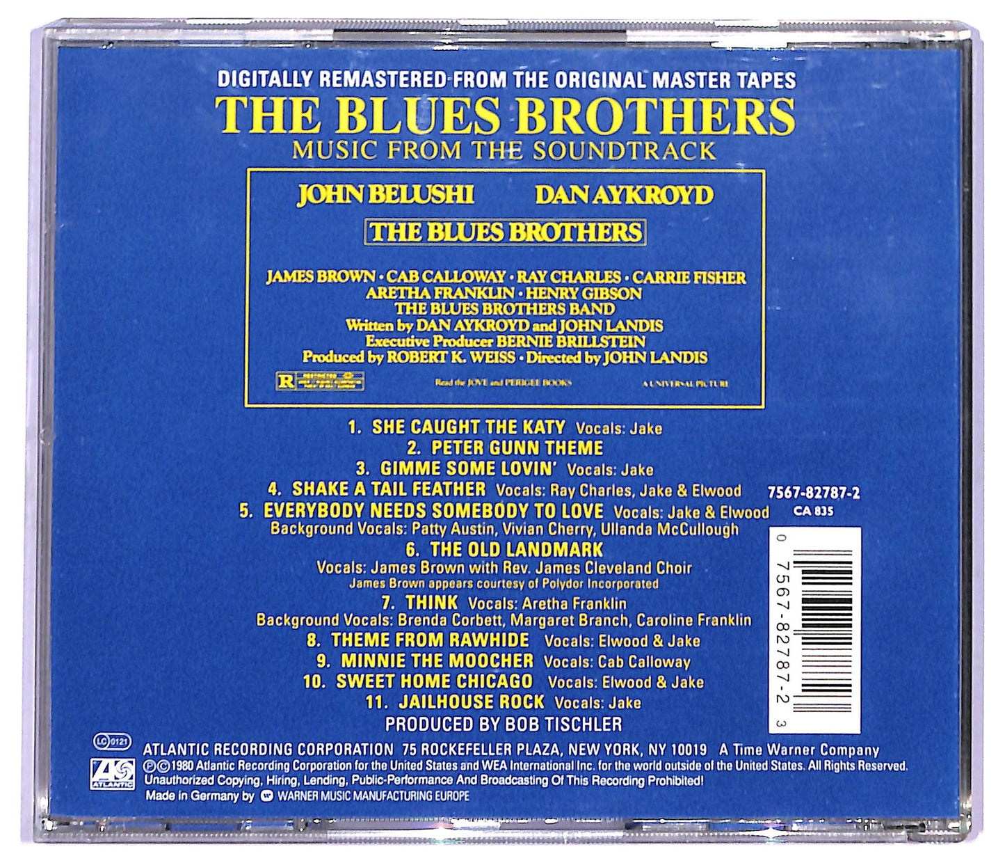 EBOND The Blues Brothers - The Blues Brothers Soundtrack CD CD093606