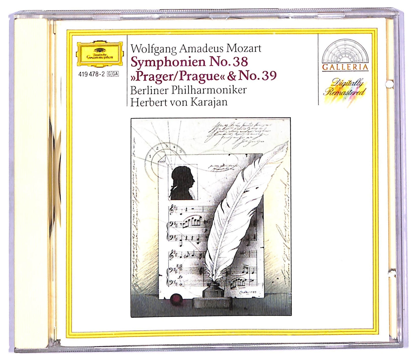 EBOND Wolfgang Amadeus Mozart - Symphonien Nr.38 Prager & Nr.39 CD CD093625