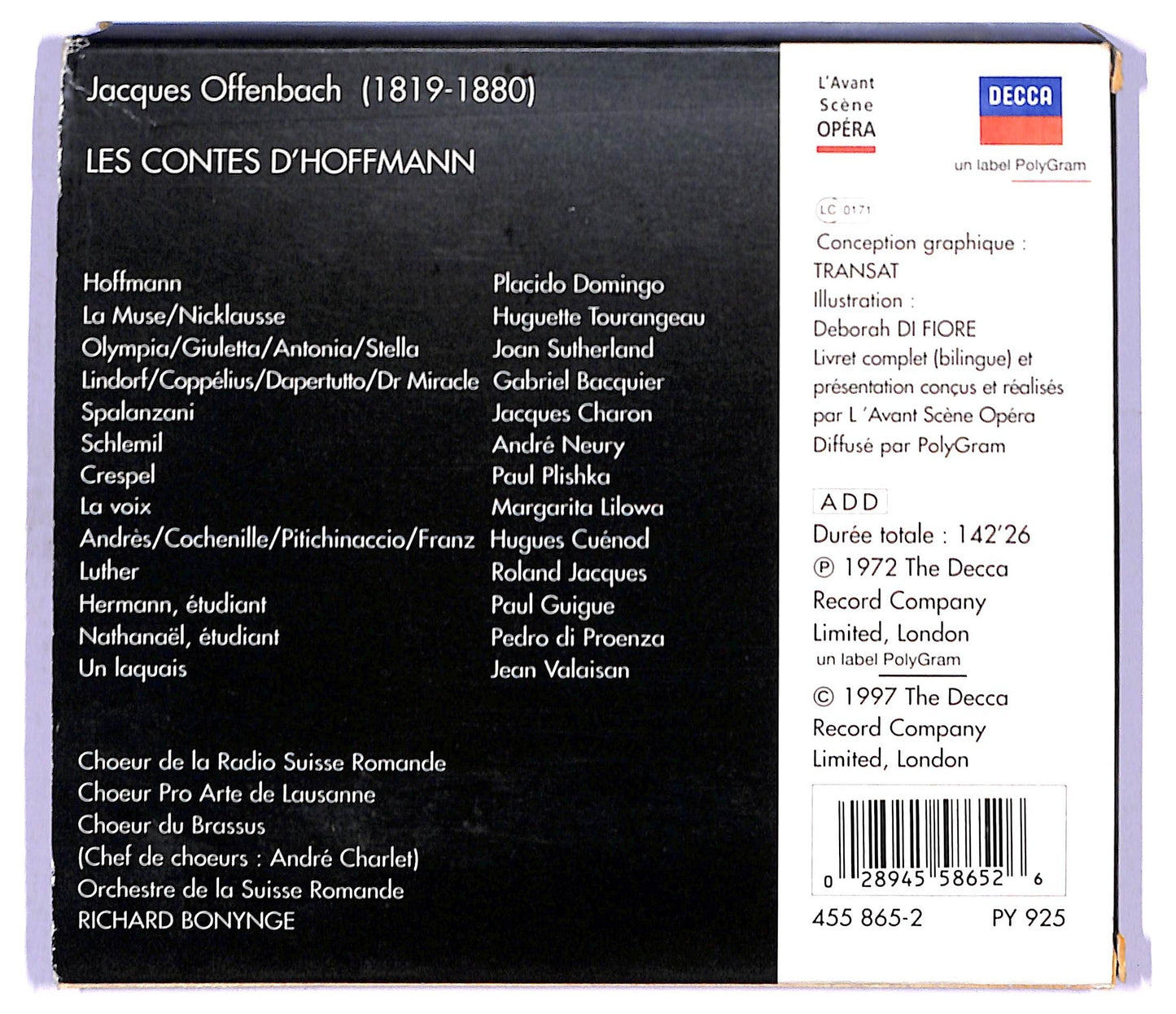 EBOND Jacques Offenbach - Les Contes d'Hoffmann CD CD093627