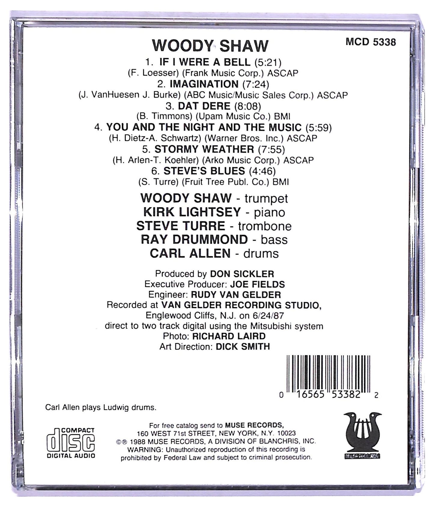 EBOND Woody Shaw - Imagination CD CD093643