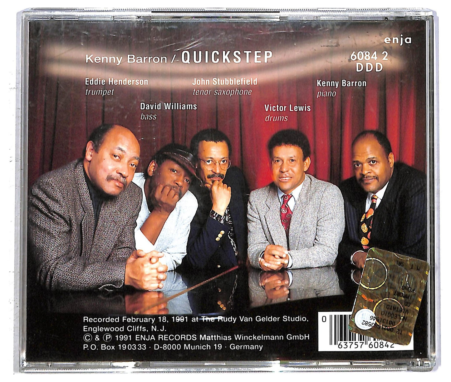 EBOND Kenny Barron Quintet - Quickstep CD CD093708