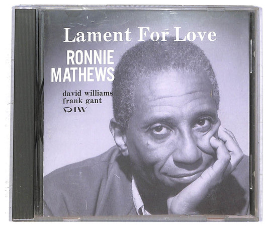 EBOND Ronnie Mathews Trio - Lament For Love CD CD093711