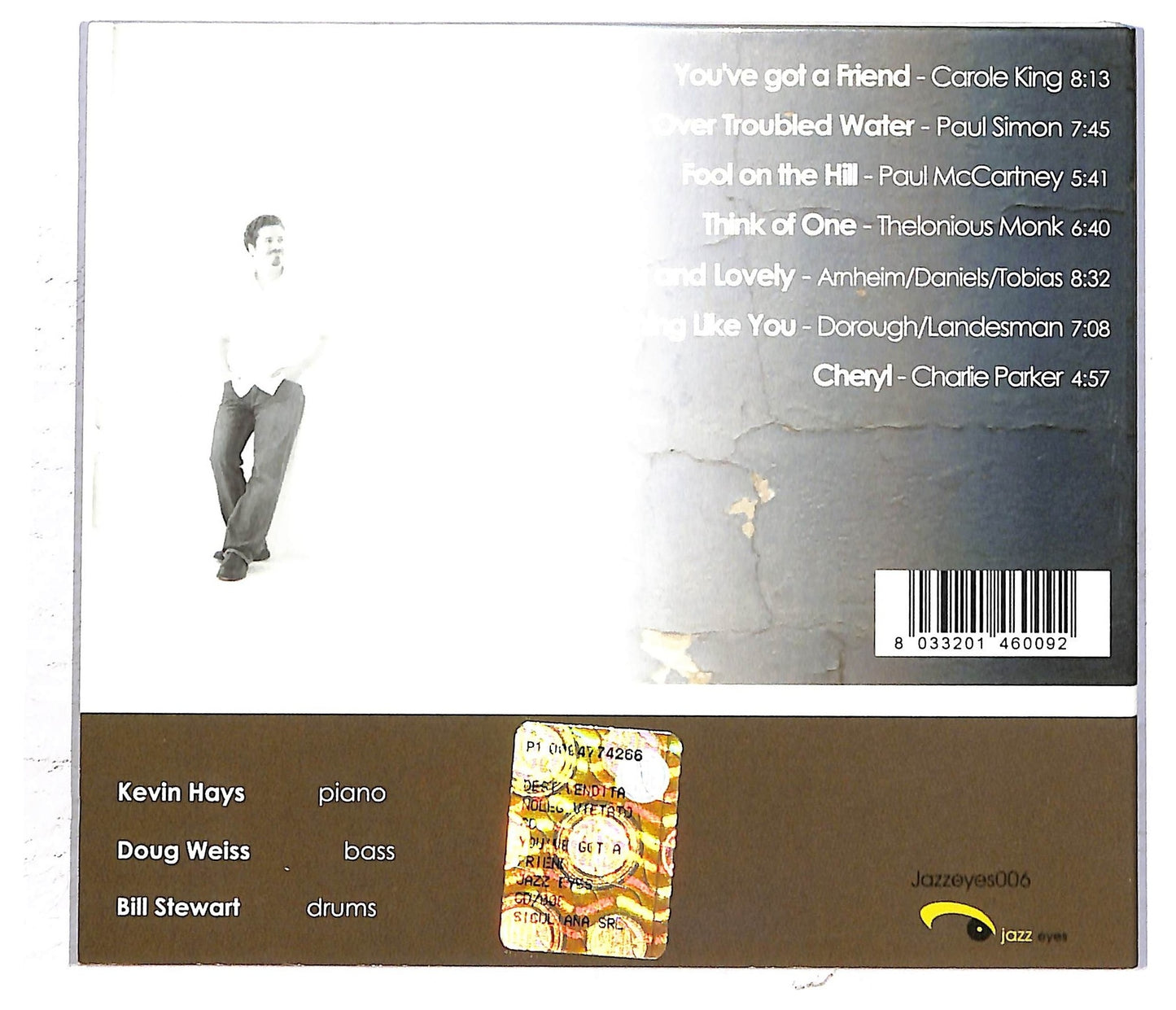 EBOND The Kevin Hays Trio - You've Got A Friend CD CD093730