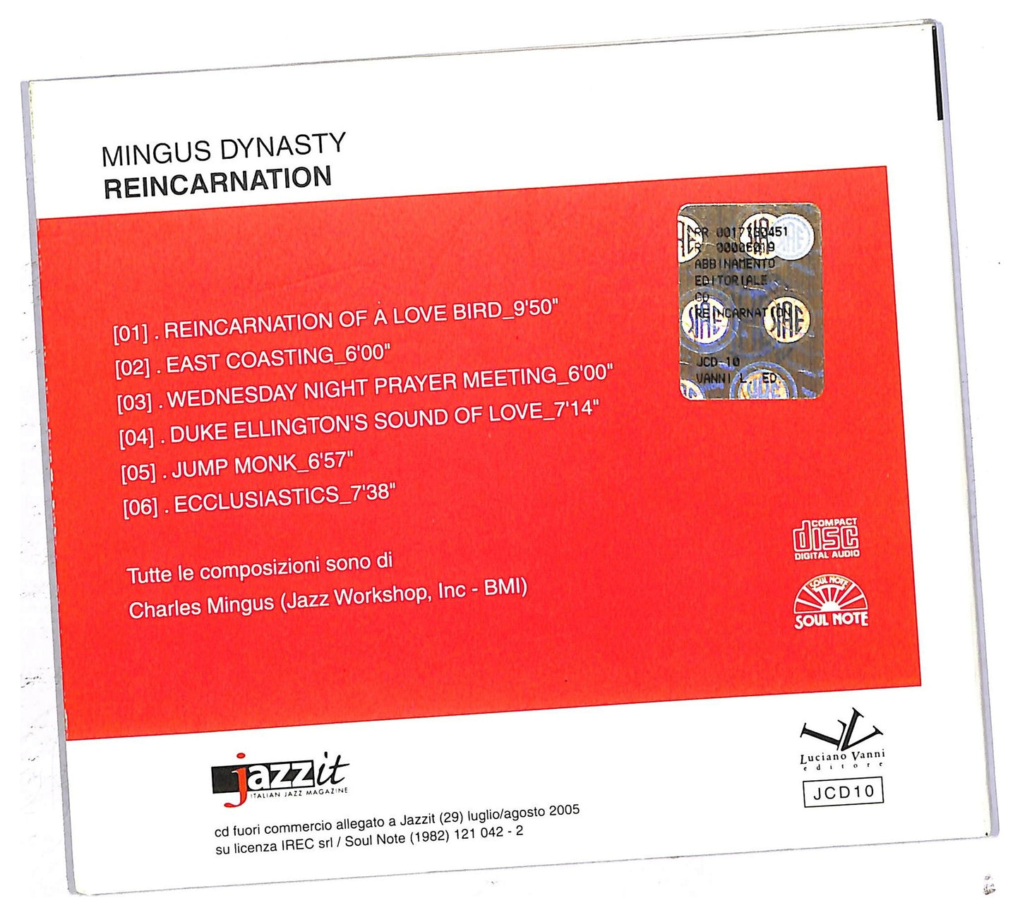 EBOND Mingus Dynasty - Reincarnation CD CD093734