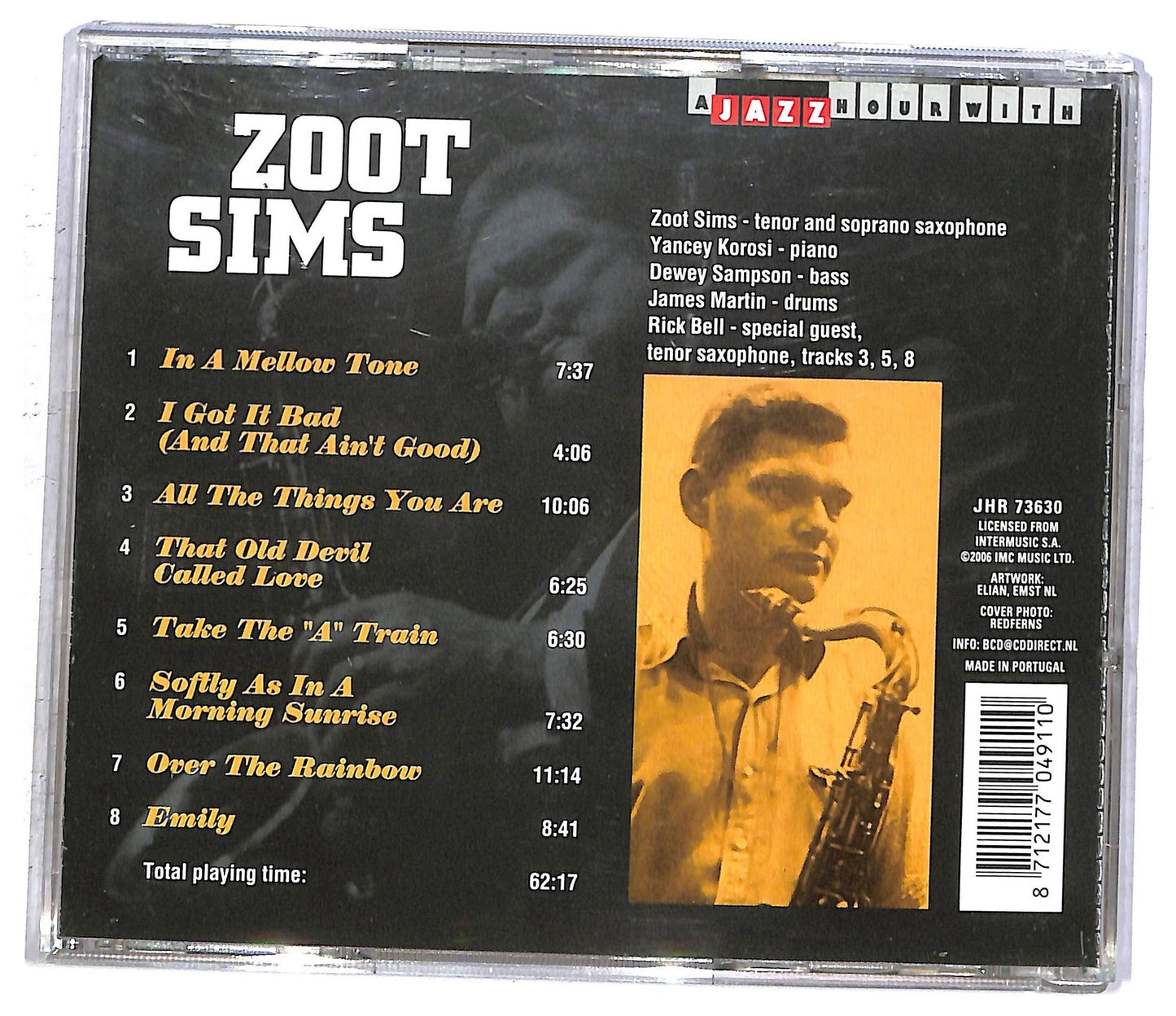 EBOND Zoot Sims - Leaping In! CD CD093738