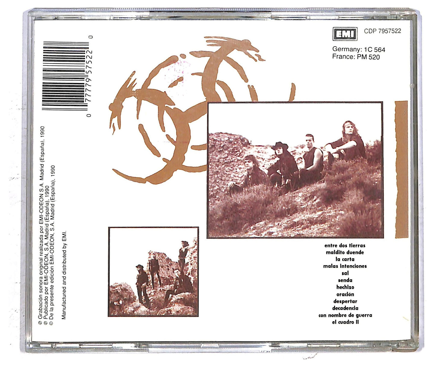 EBOND Heroes Del Silencio - Senderos De Traicion CD CD093764