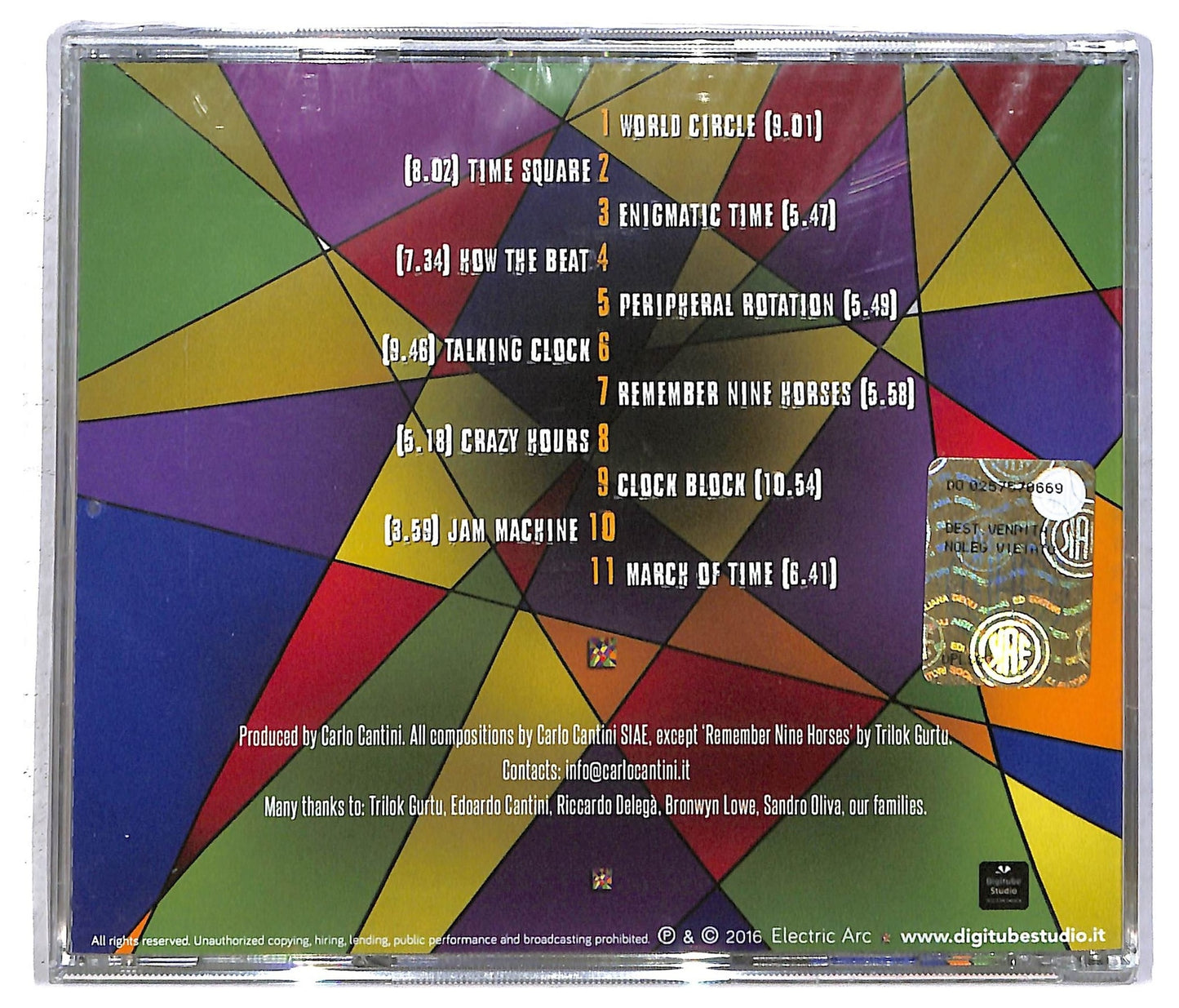 EBOND Various - Electric arc march of time CD CD093801
