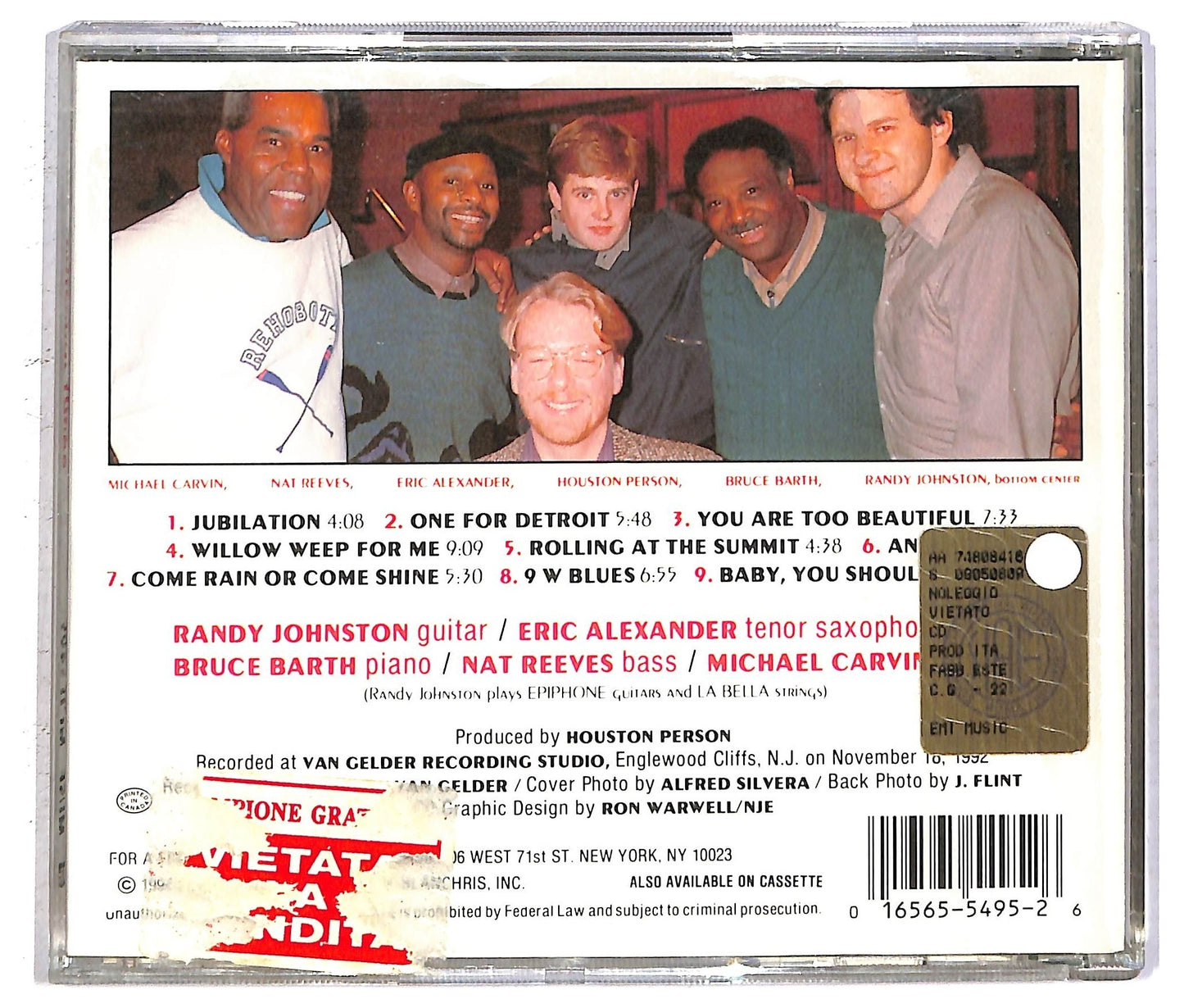 EBOND Randy Johnston - Jubilation CD CD093847