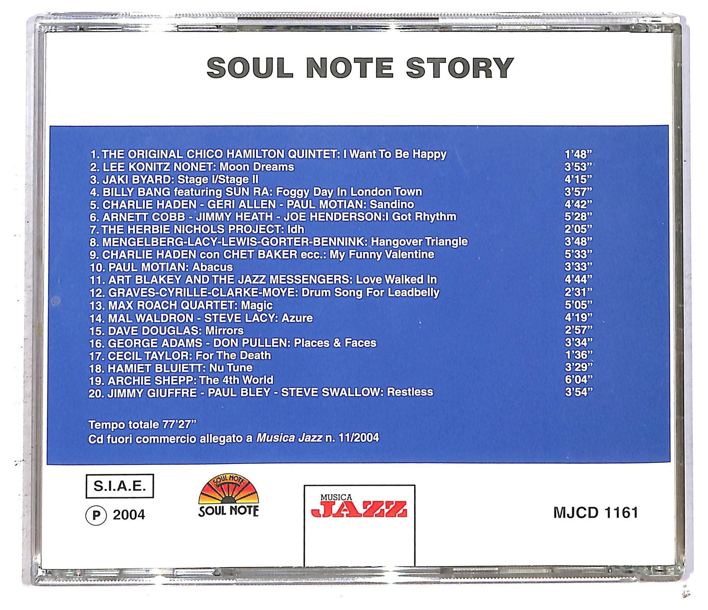 EBOND Various - Soul Note Story CD CD093908