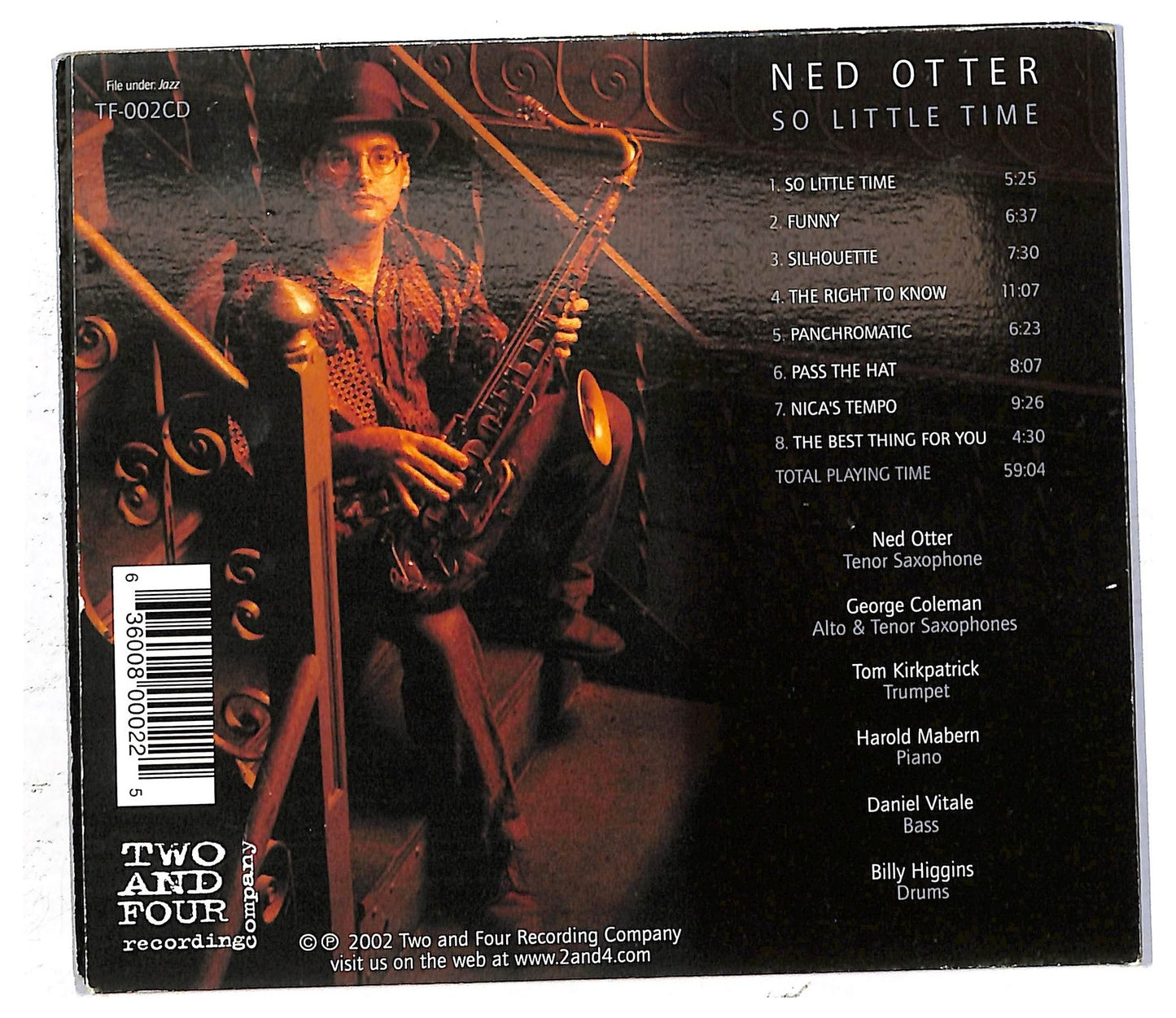 EBOND Ned Otter - So Little Time CD CD093949