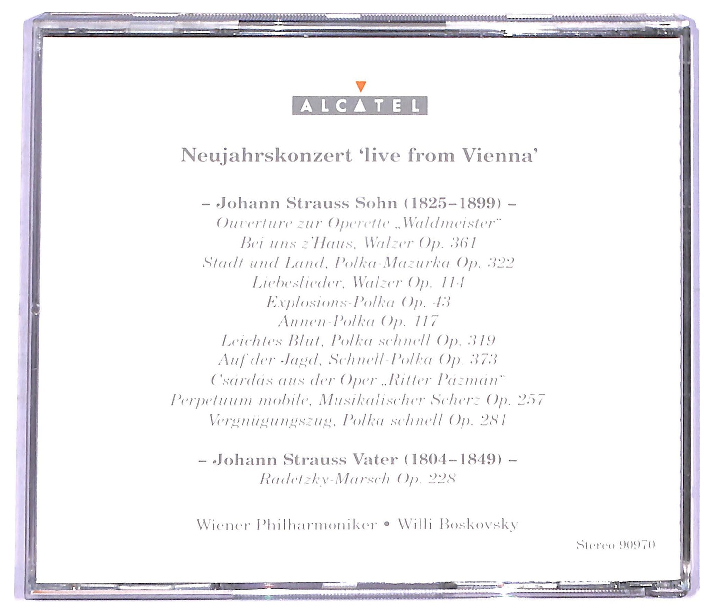 EBOND Various - Neujahrskonzert live from vienna CD CD094039
