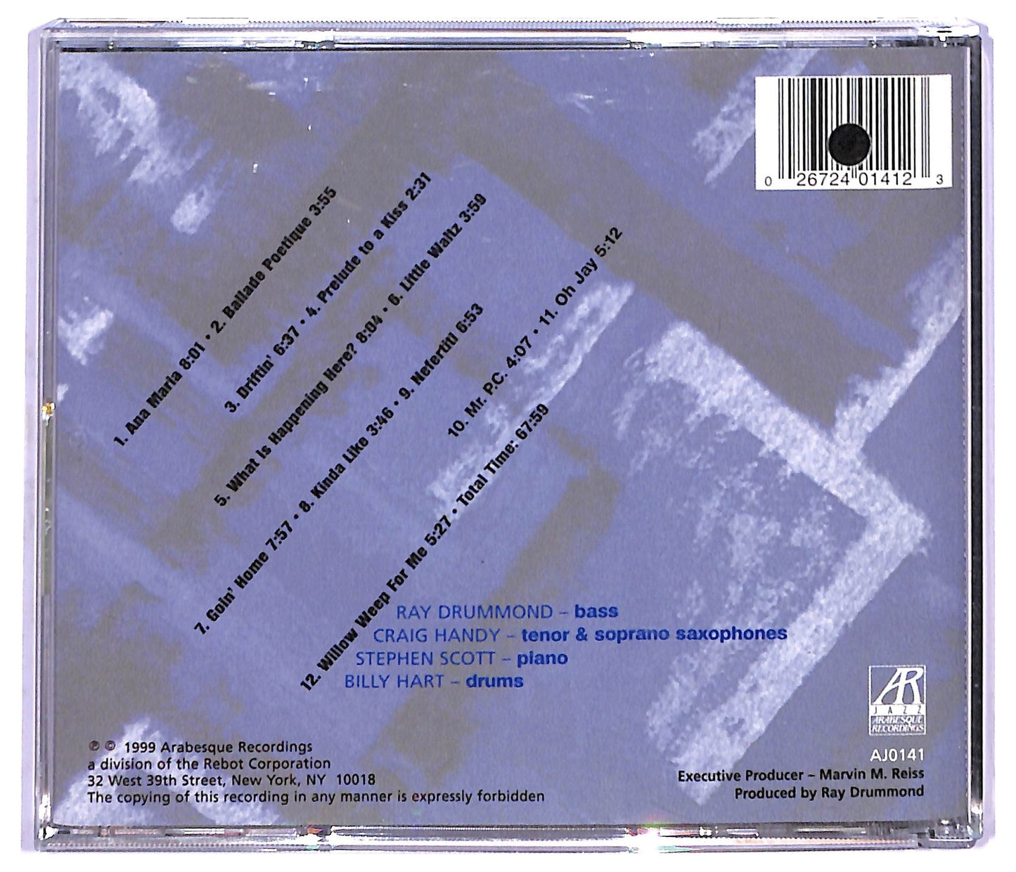 EBOND Ray Drummond - 1.2.3.4 CD CD094109