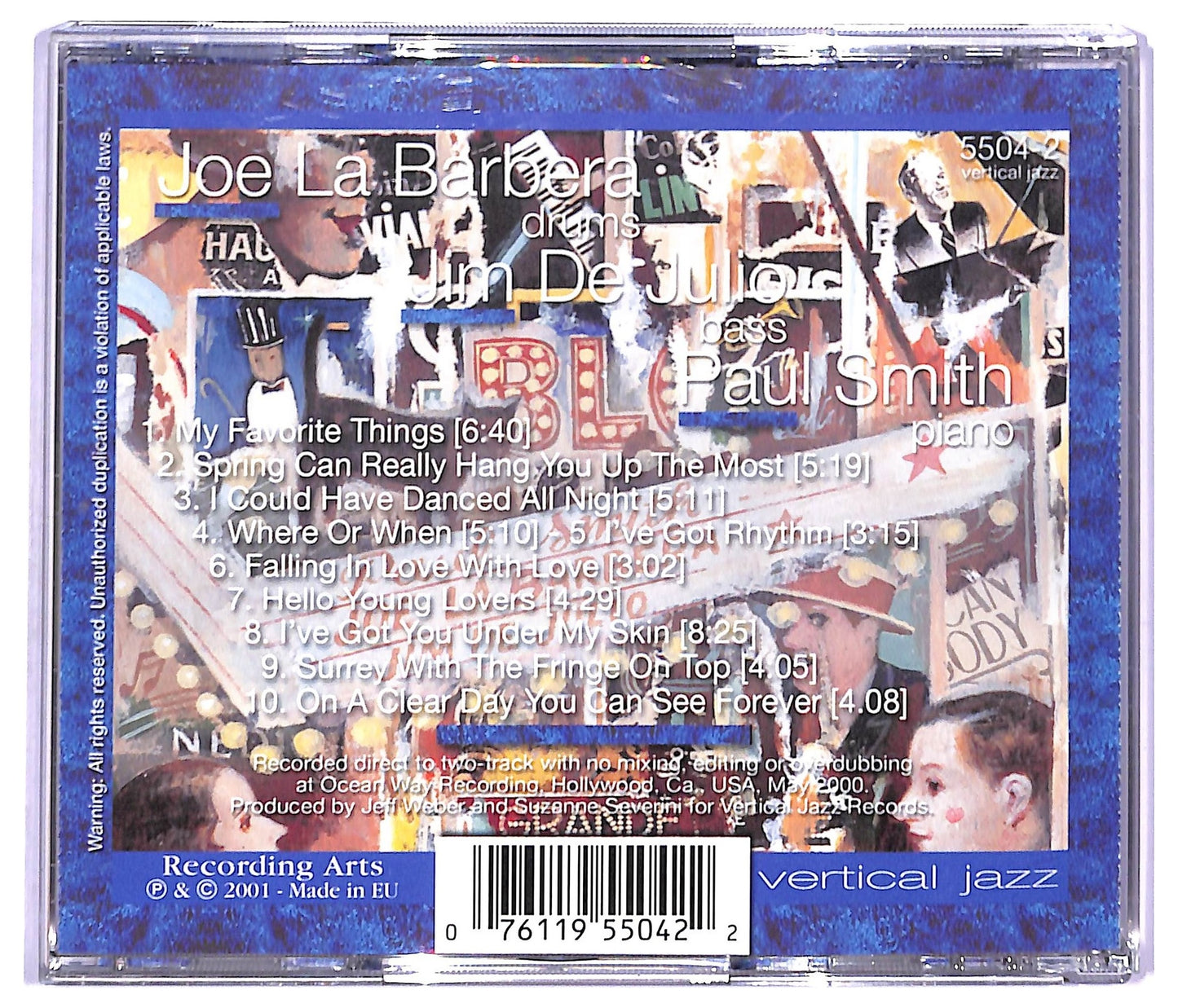 EBOND Paul Smith - Jazz On Broadway CD CD094111