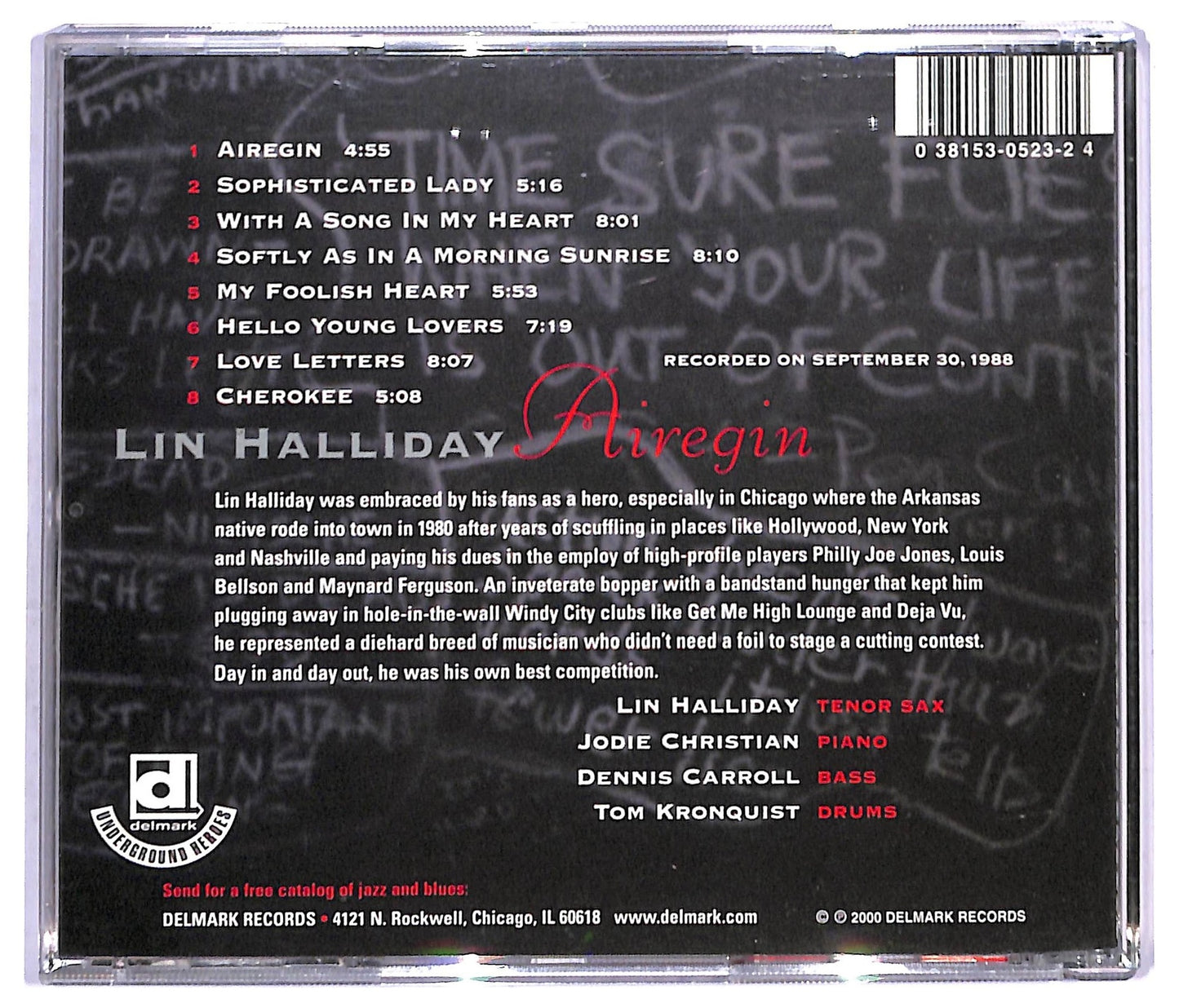EBOND Lin Halliday - Airegin CD CD094122