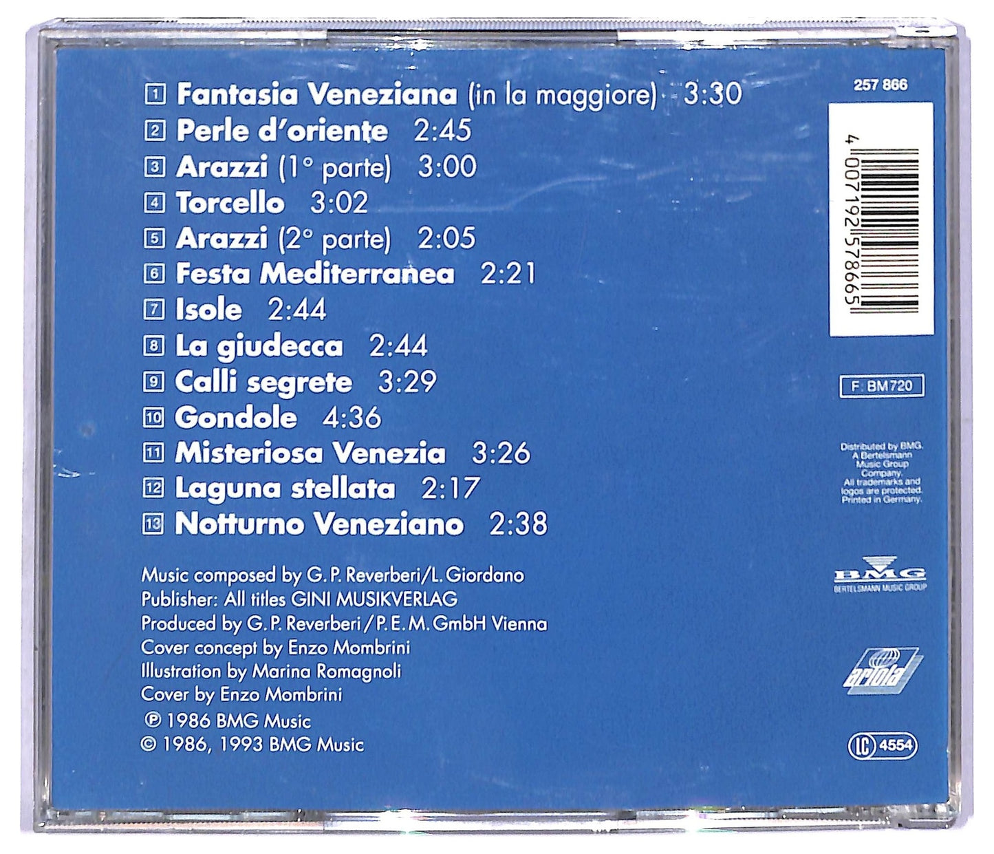 EBOND Rondo' Veneziano - Fantasia Veneziana CD CD094153