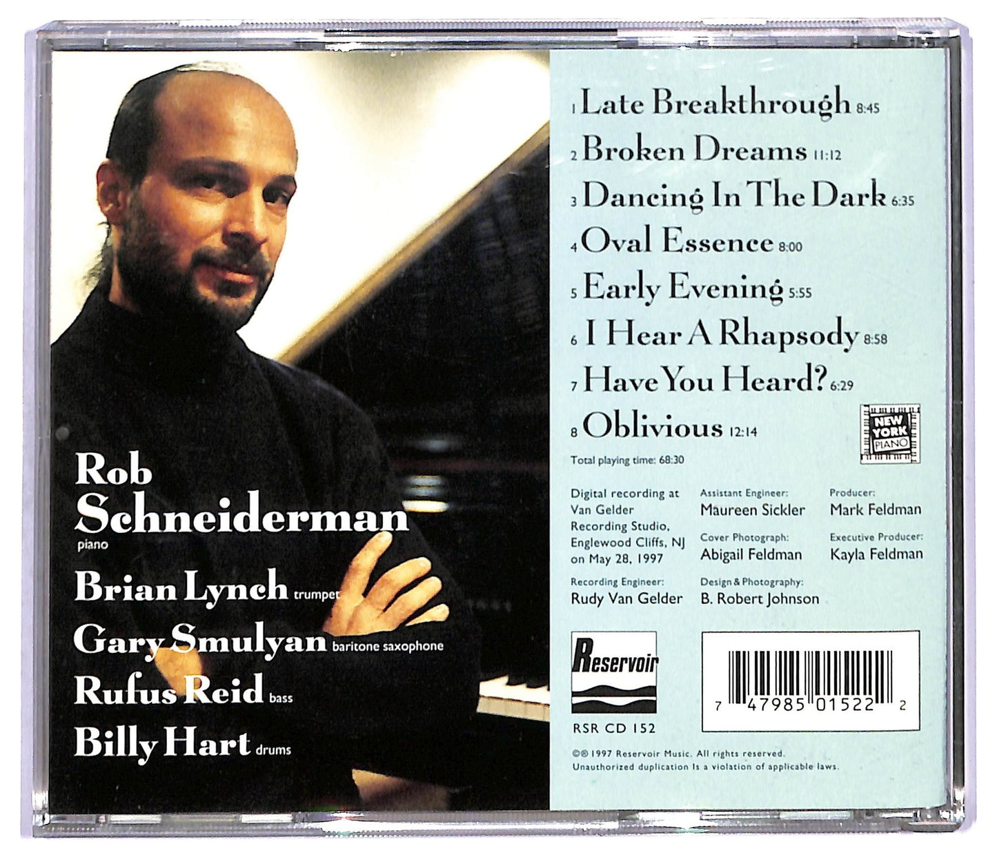 EBOND Rob Schneiderman - Dancing in the Dark CD CD094210
