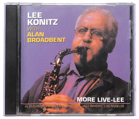 EBOND Lee Konitz With Alan Broadbent - More Live-Lee CD CD094215