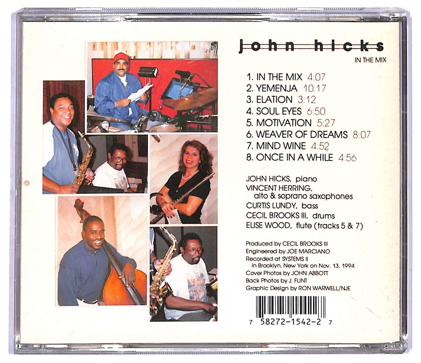 EBOND John Hicks - In The Mix CD CD094227