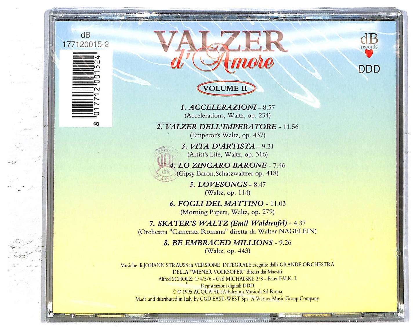 EBOND Various - Valzer d'amore vol.II CD CD094331