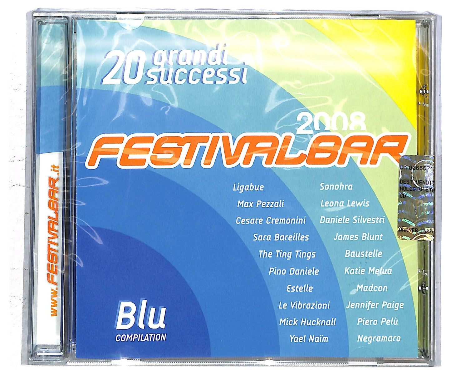 EBOND Various - Festivalbar 2008 - Compilation Blu CD CD094411