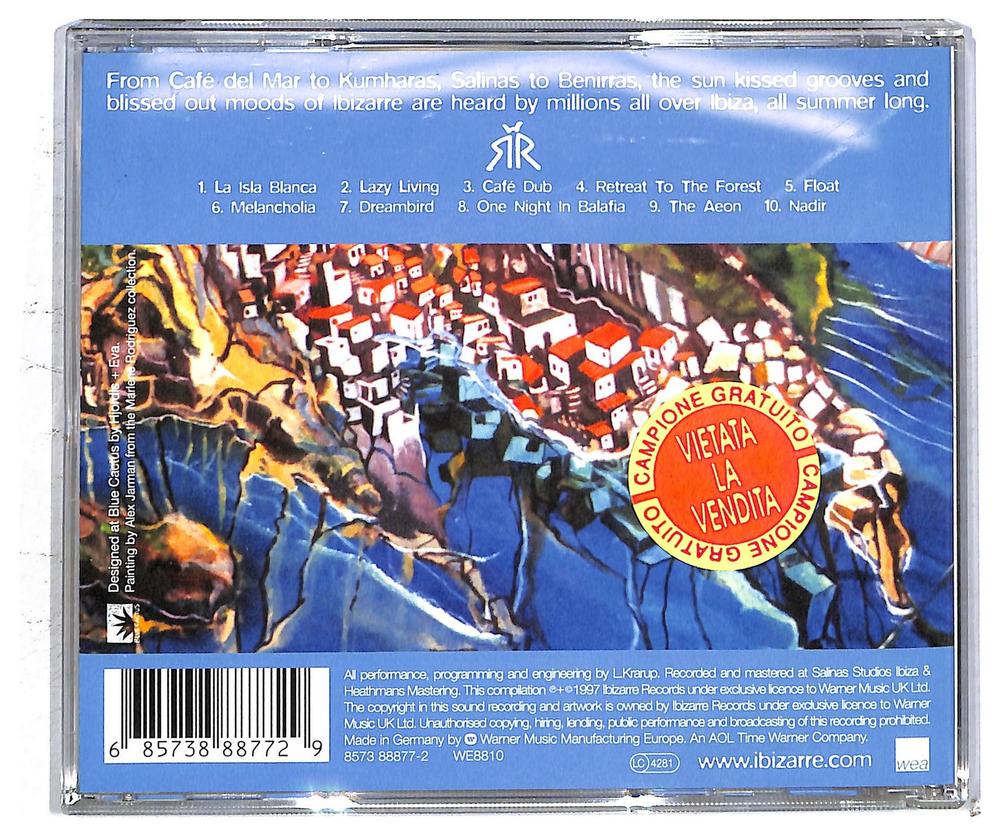 EBOND Ibizarre - The Ambient Collection Vol. 1 CD CD094425