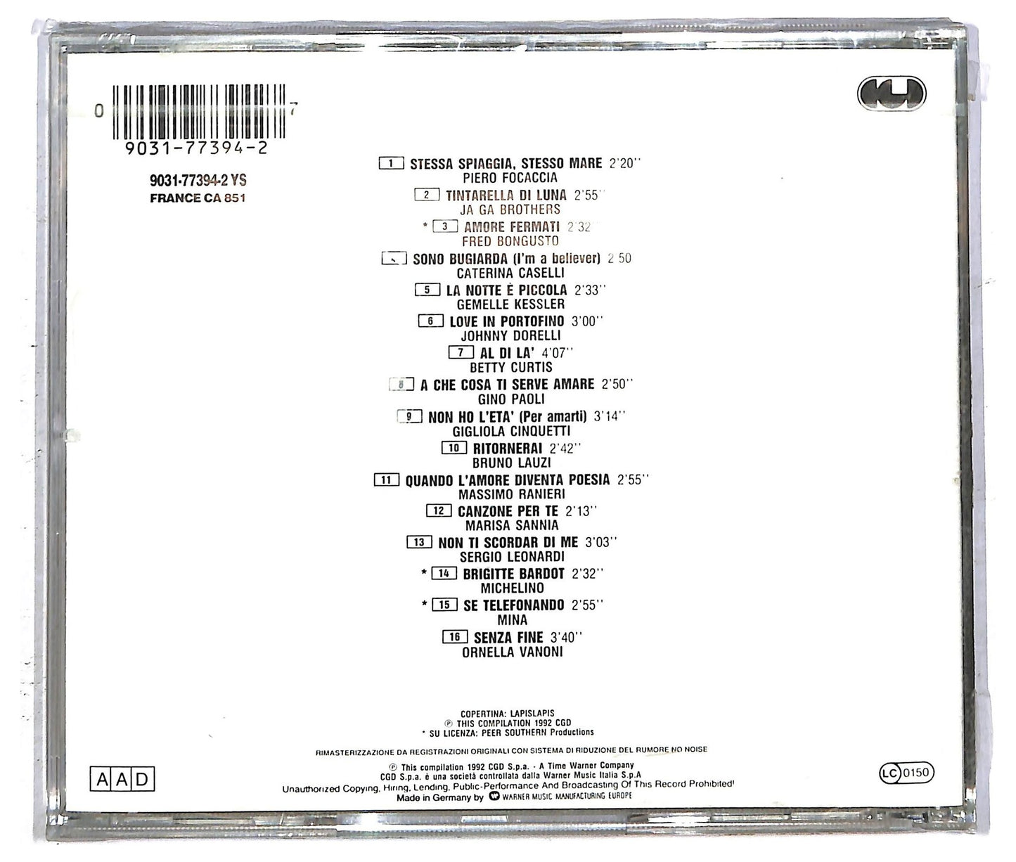 EBOND Various - Anni '60 Vol. 1 CD CD094433