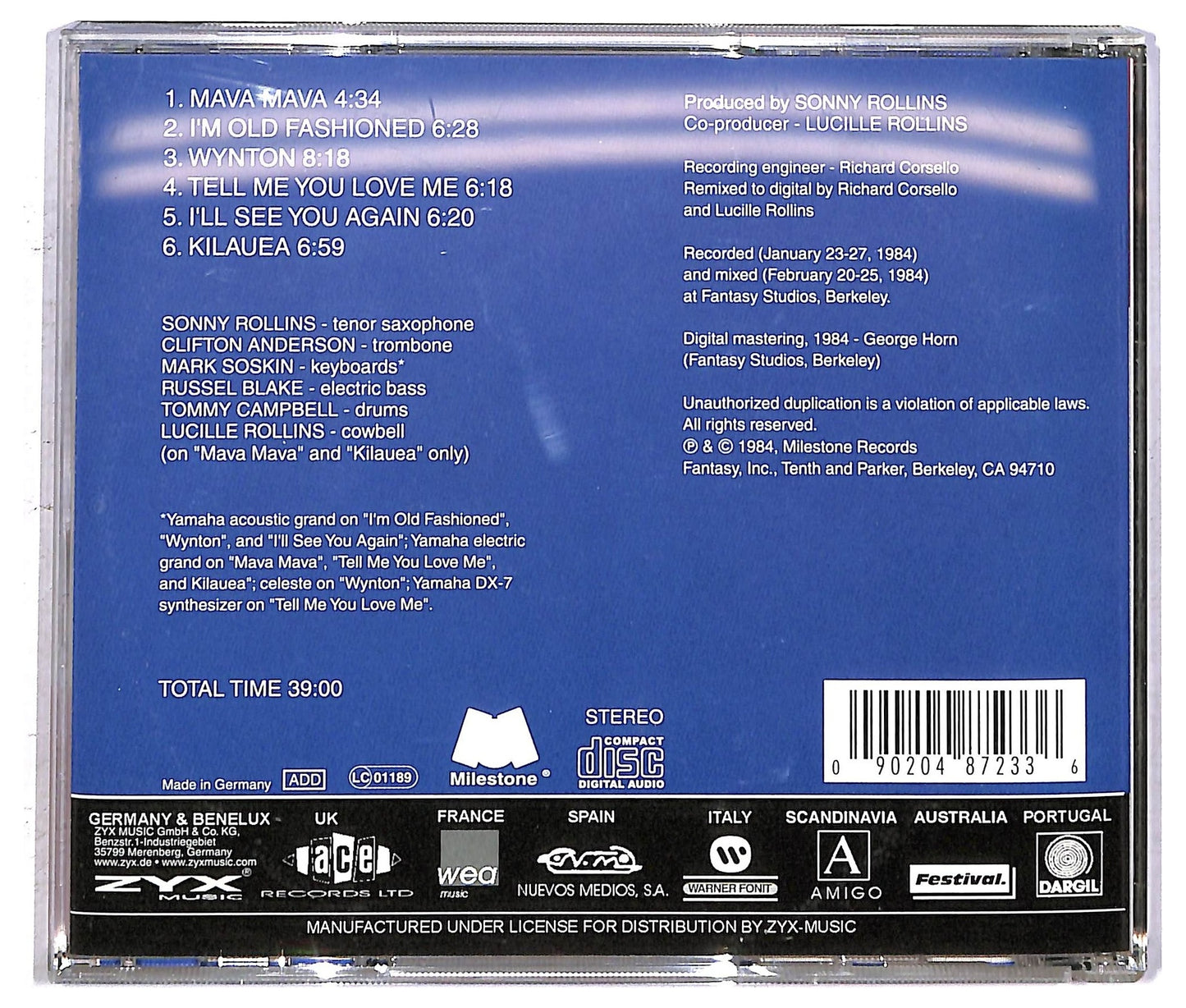 EBOND Sonny Rollins - Sunny Days Starry Nights CD CD094524