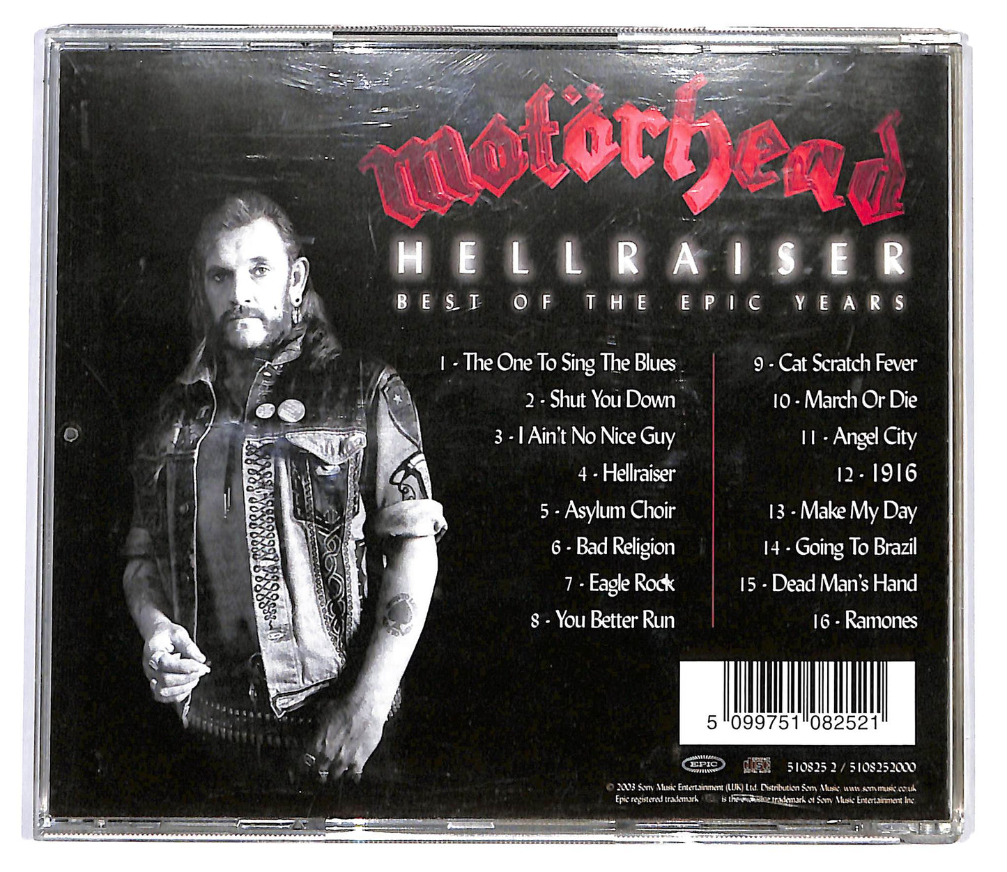 EBOND Motorhead - Hellraiser - Best Of The Epic Years CD CD099117